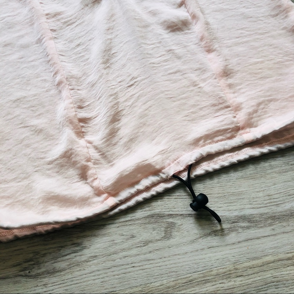 Missguided blush pink pullover half zip top sz 6 - Picture 3 of 10